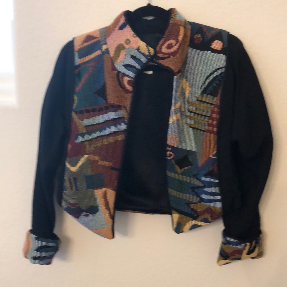 Needle point jacket small